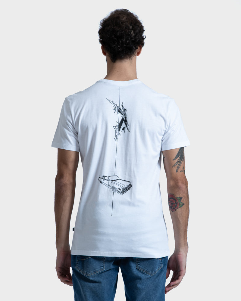 Camiseta Rusty Low Rider Branca