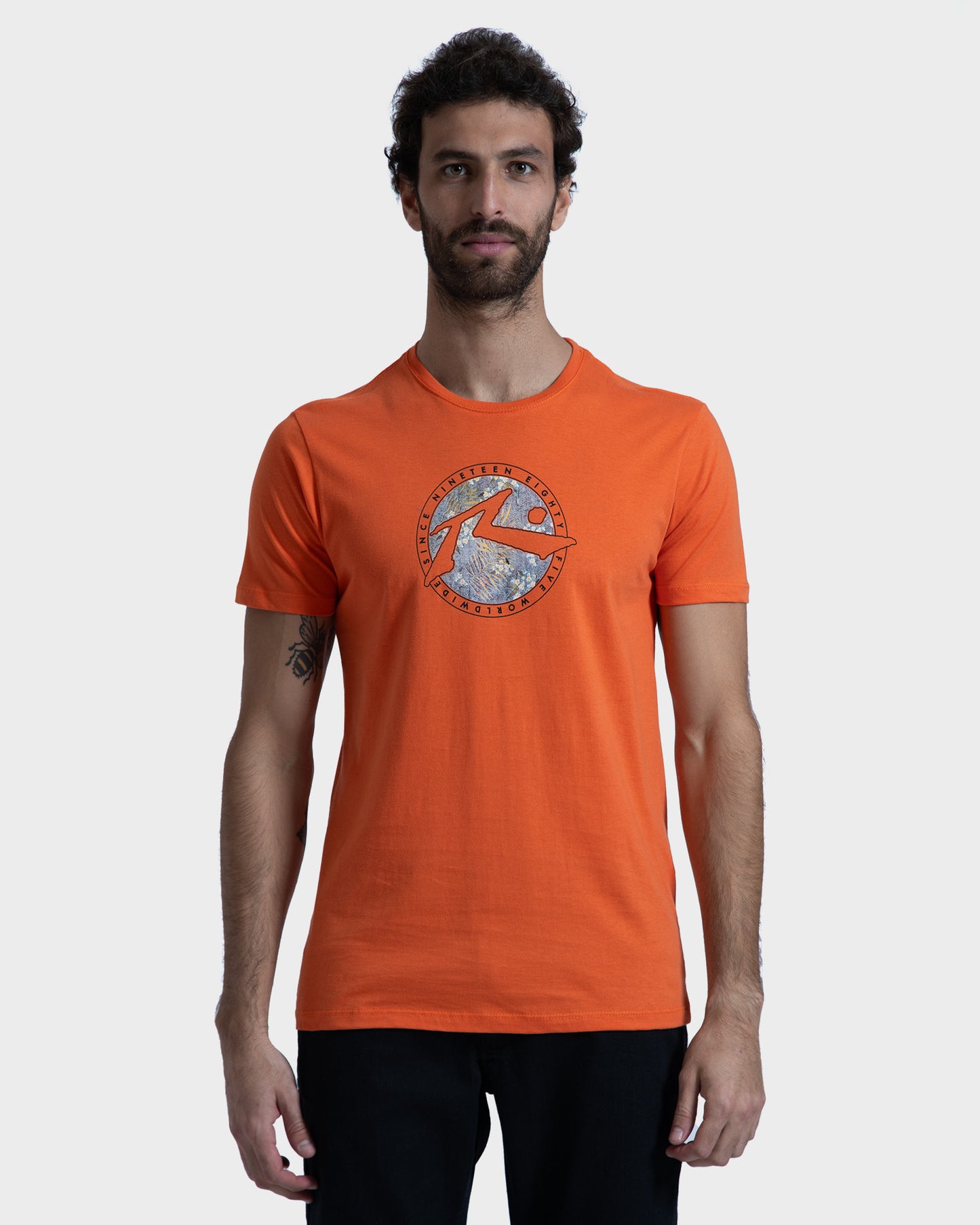 Camiseta Rusty Peking Coral