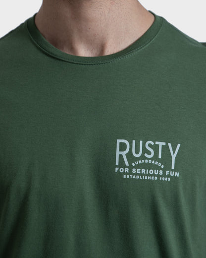 Camiseta Rusty Fun Verde
