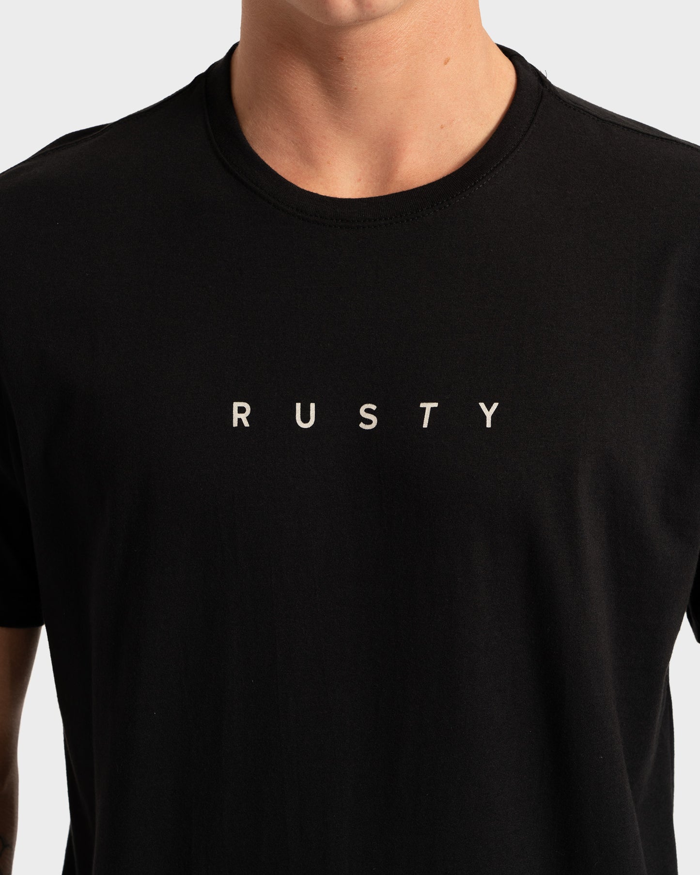 Camiseta Rusty Short Cut Preta