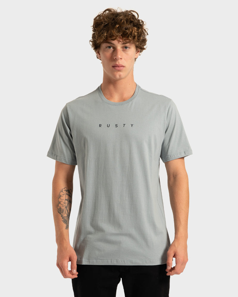 Camiseta Rusty Short Cut Azul