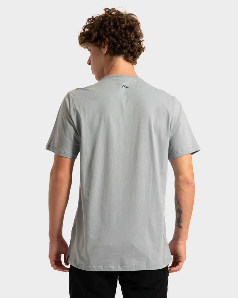 Camiseta Rusty Short Cut Azul