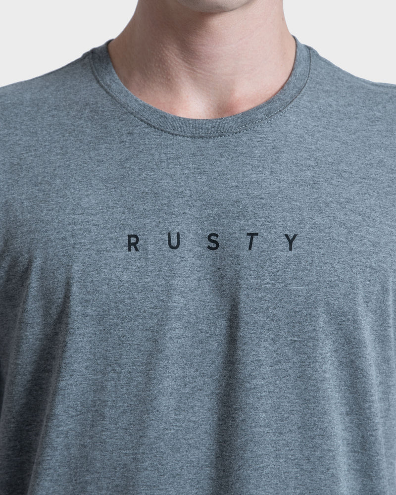 Camiseta Rusty Short Cut Grafite