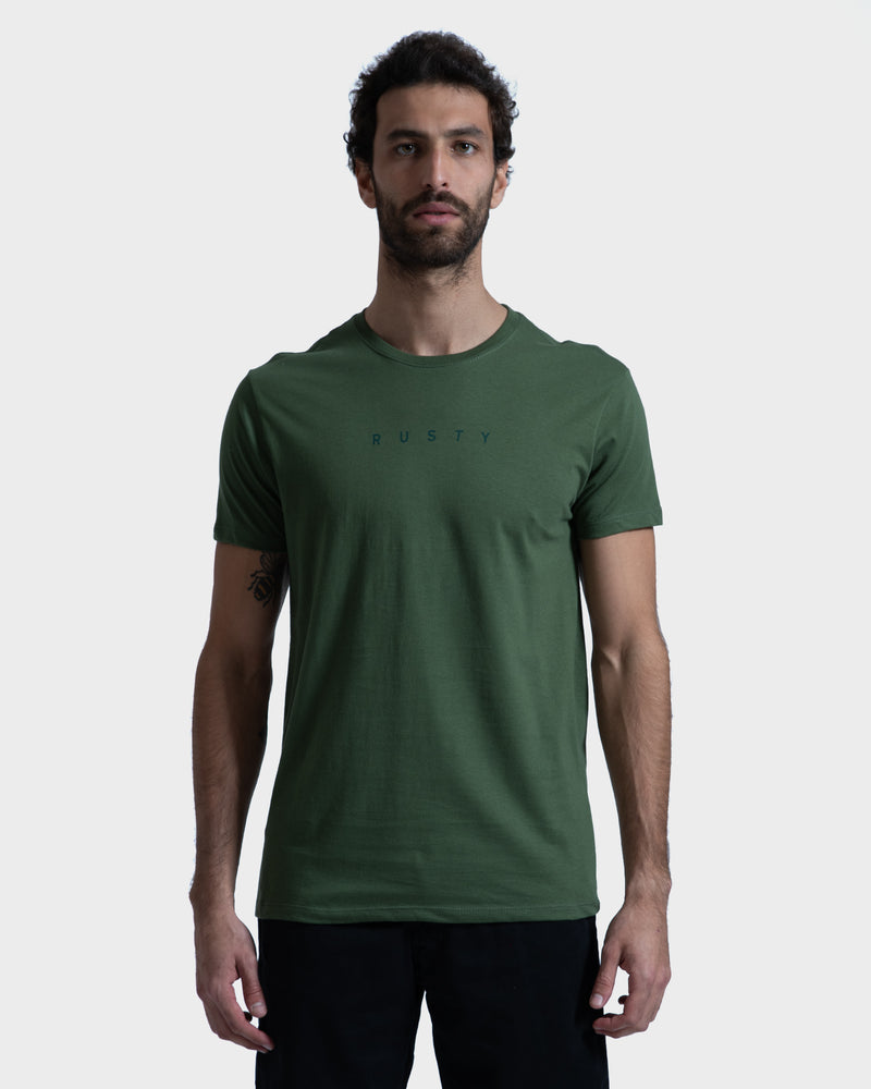 Camiseta Rusty Short Cut Verde