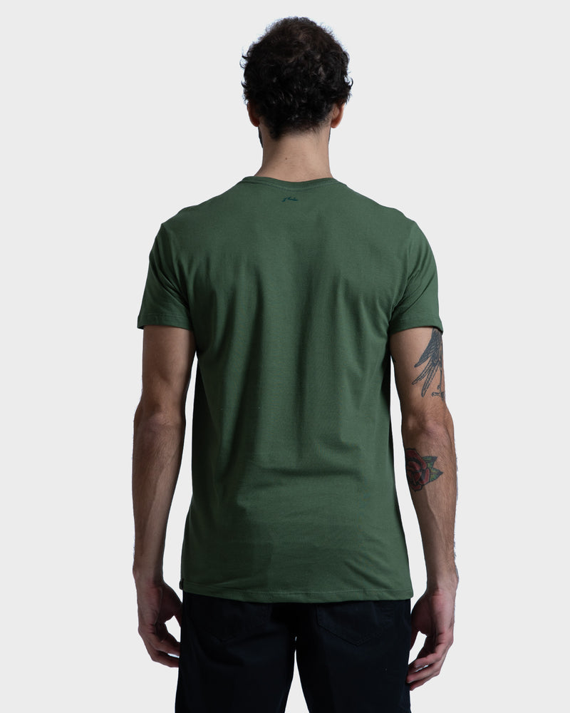 Camiseta Rusty Short Cut Verde