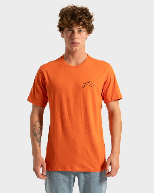 Camiseta Rusty One Hit Coral