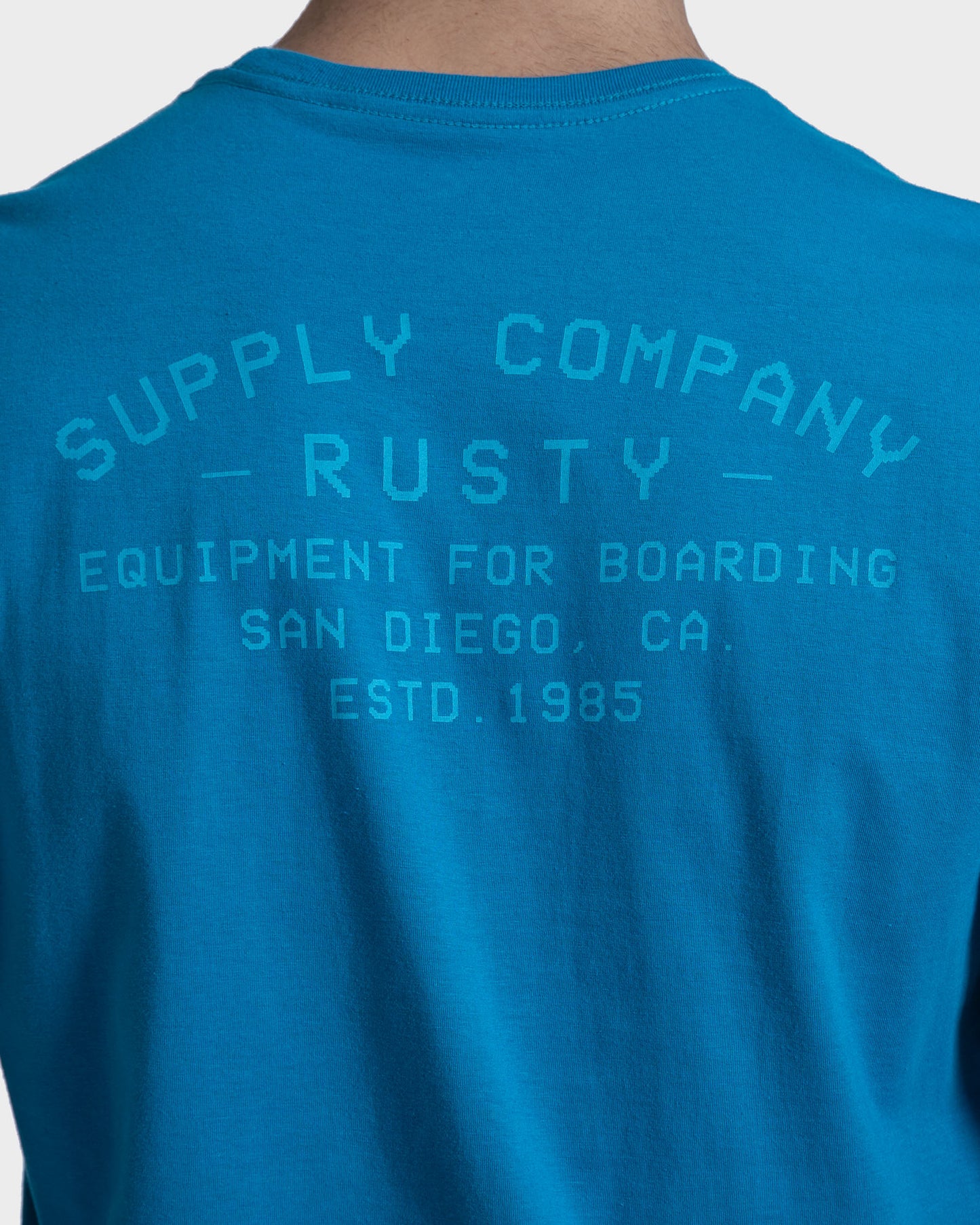 Camiseta Rusty Pixel Turquesa
