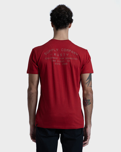 Camiseta Rusty Pixel Vermelha