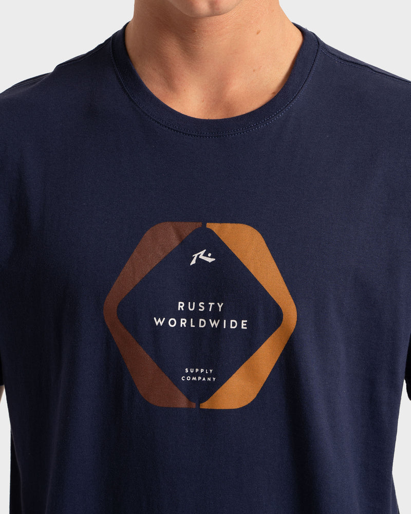 Camiseta Rusty Mold Marinho
