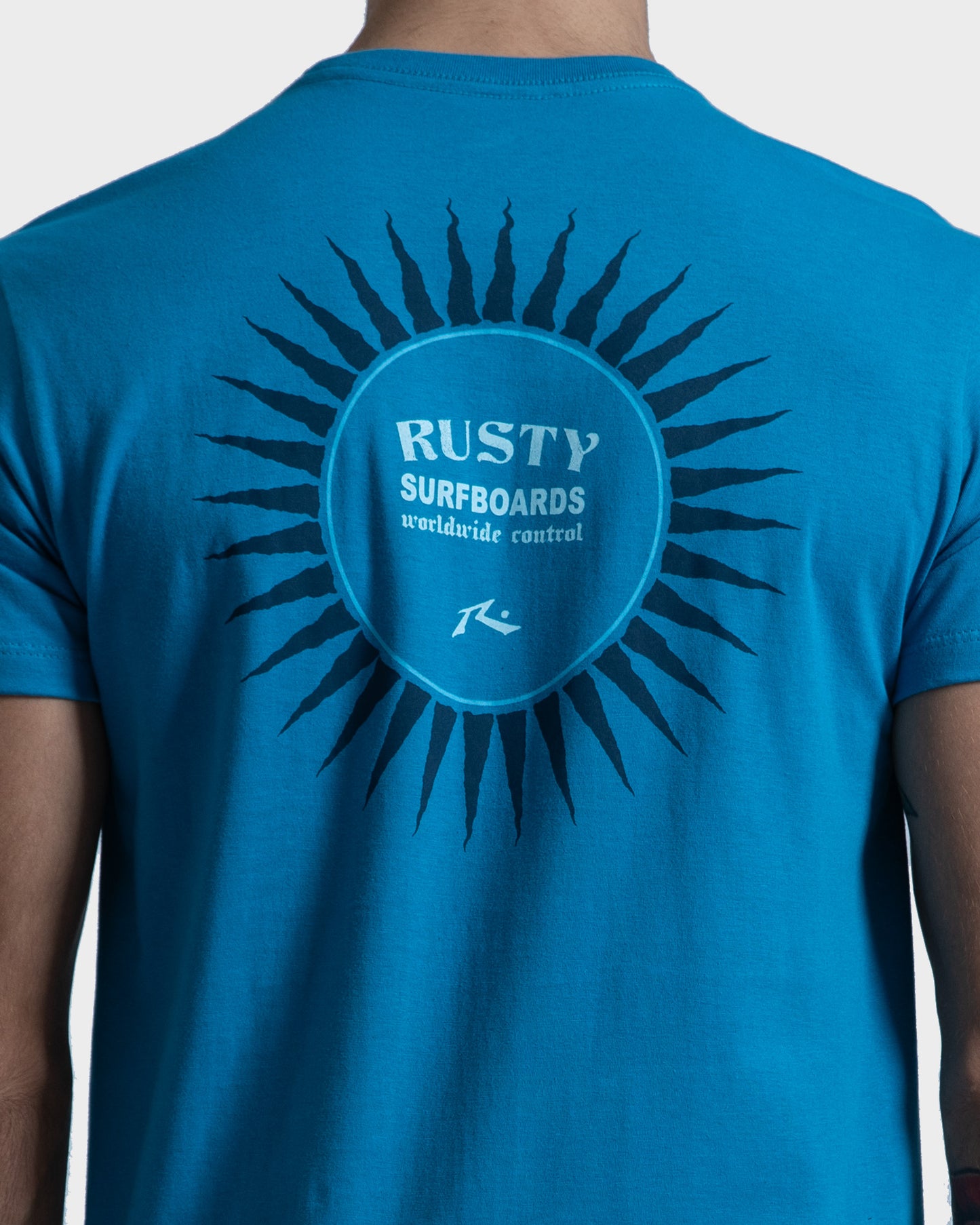 Camiseta Rusty Control Turquesa