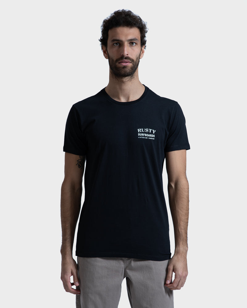 Camiseta Rusty Control Preta