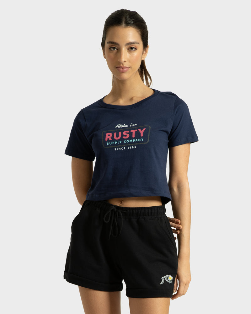Camiseta Rusty Aloha Marinho