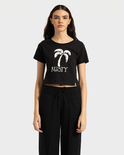 Camiseta Rusty Coconut Preta