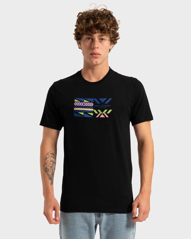 Camiseta Rusty Tearapó Preto