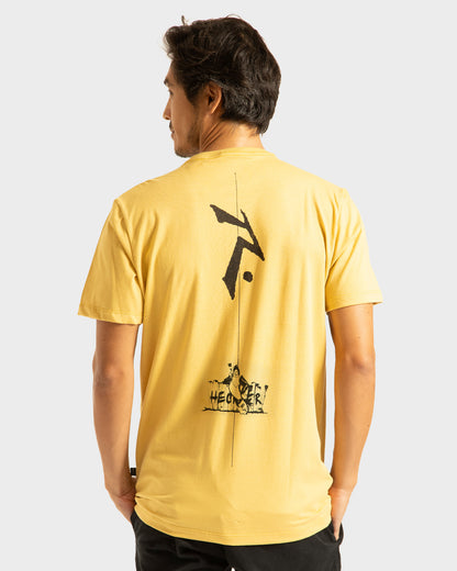 Camiseta Rusty Heckler Amarelo