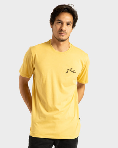 Camiseta Rusty Heckler Amarelo