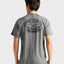 Camiseta Rusty Postmark Mescla Grafite