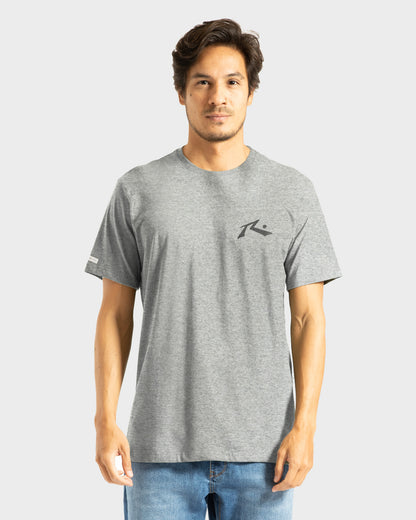 Camiseta Rusty Competition Mescla Grafite