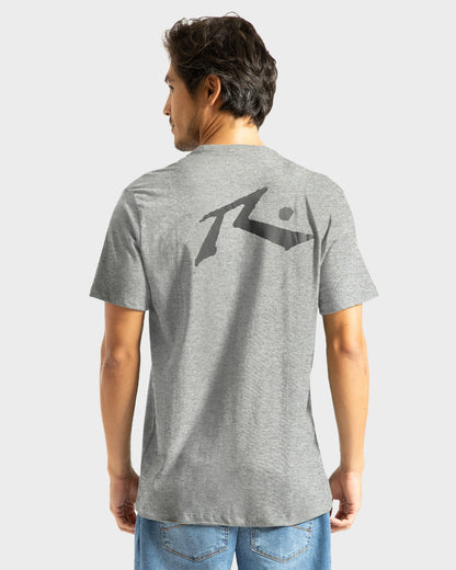 Camiseta Rusty Competition Mescla Grafite
