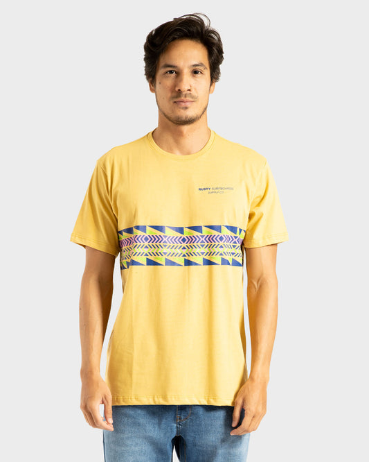 Camiseta Rusty Ajubá Amarelo