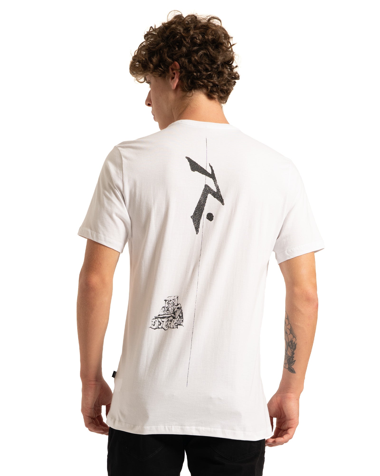 Camiseta Rusty Dozer Branco – RustyBrasil