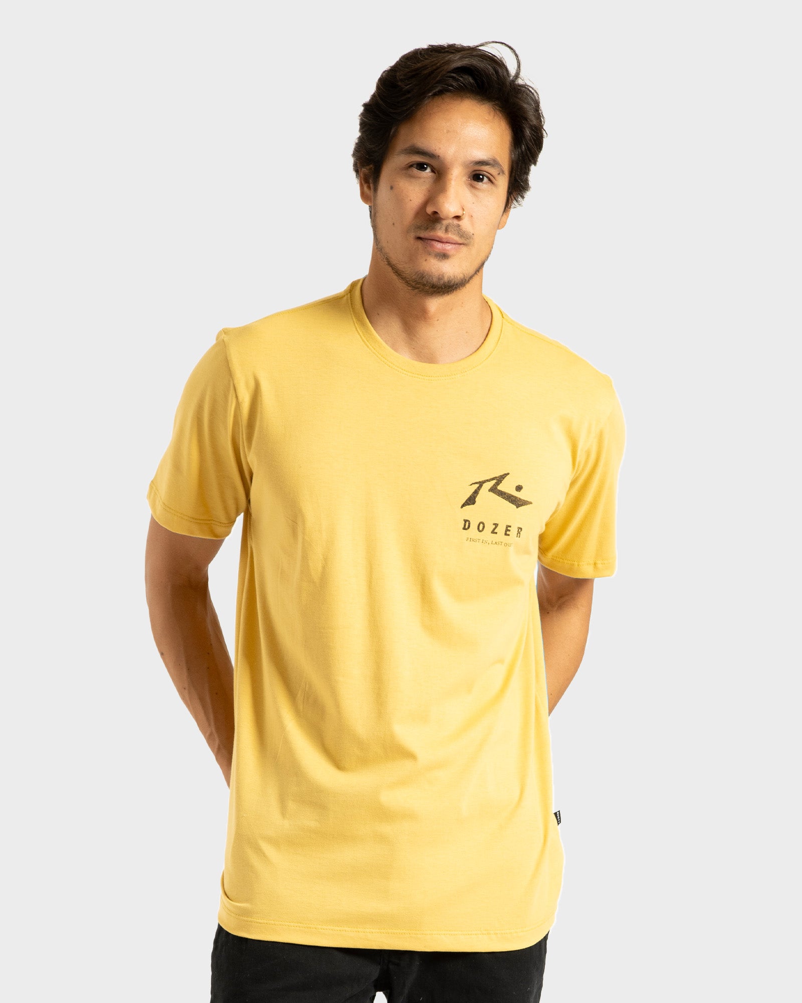Camiseta Rusty Dozer Amarelo – RustyBrasil
