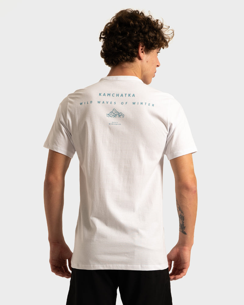 Camiseta Rusty Kamchatka Branco