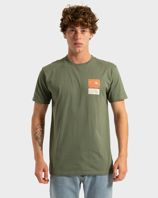 Camiseta Rusty Kamchatka Verde