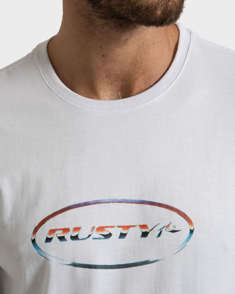 Camiseta Rusty Cyber Branco