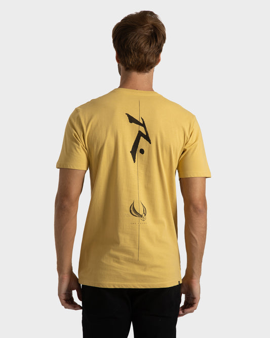 Camiseta Rusty The Deuce Amarelo