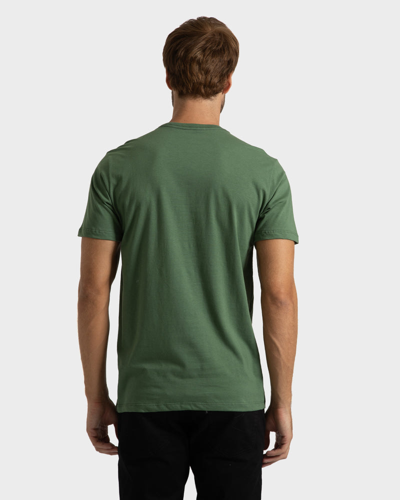 Camiseta Rusty Essential Verde Folha