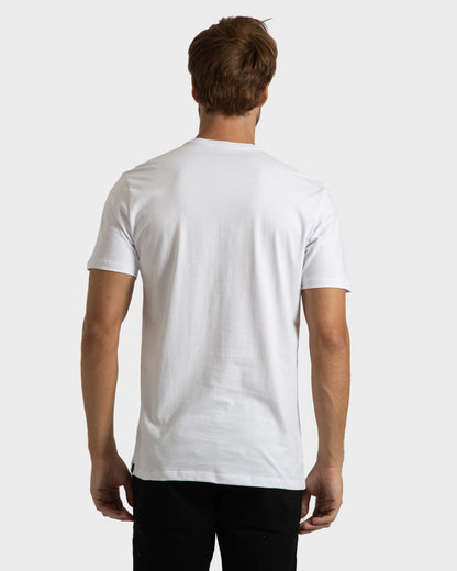 Camiseta Rusty Leaf Form Branco