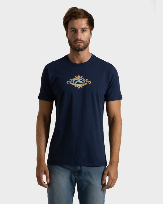 Camiseta Rusty Filligree Marinho