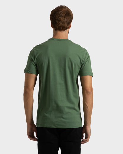 Camiseta Rusty Shadow Verde Folha