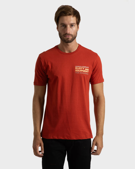 Camiseta Rusty Camp Vermelho