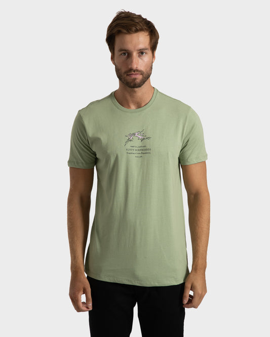 Camiseta Rusty Gothic Verde Menta