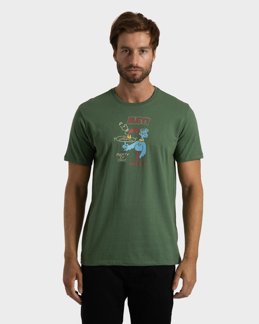 Camiseta Rusty Dance Verde Folha