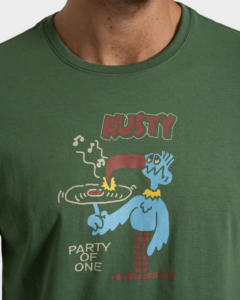 Camiseta Rusty Dance Verde Folha