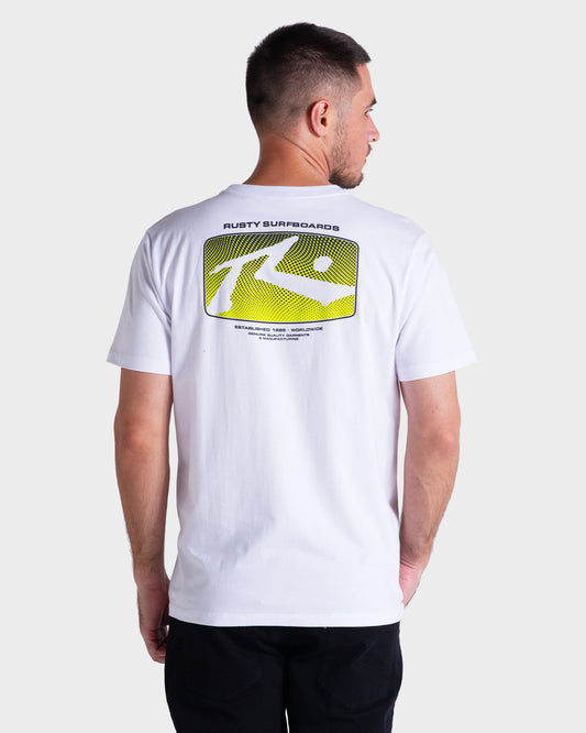 Camiseta Rusty Optical Branco