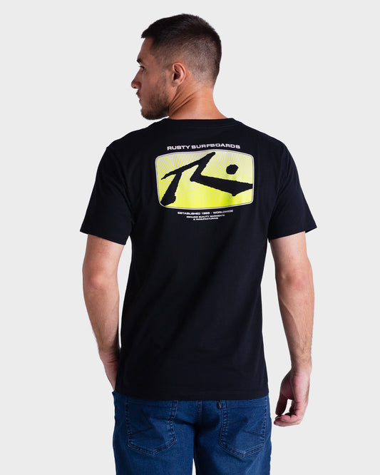 Camiseta Rusty Optical Preto
