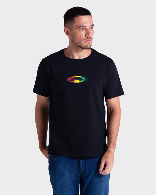 Camiseta Rusty Slowmo Preto
