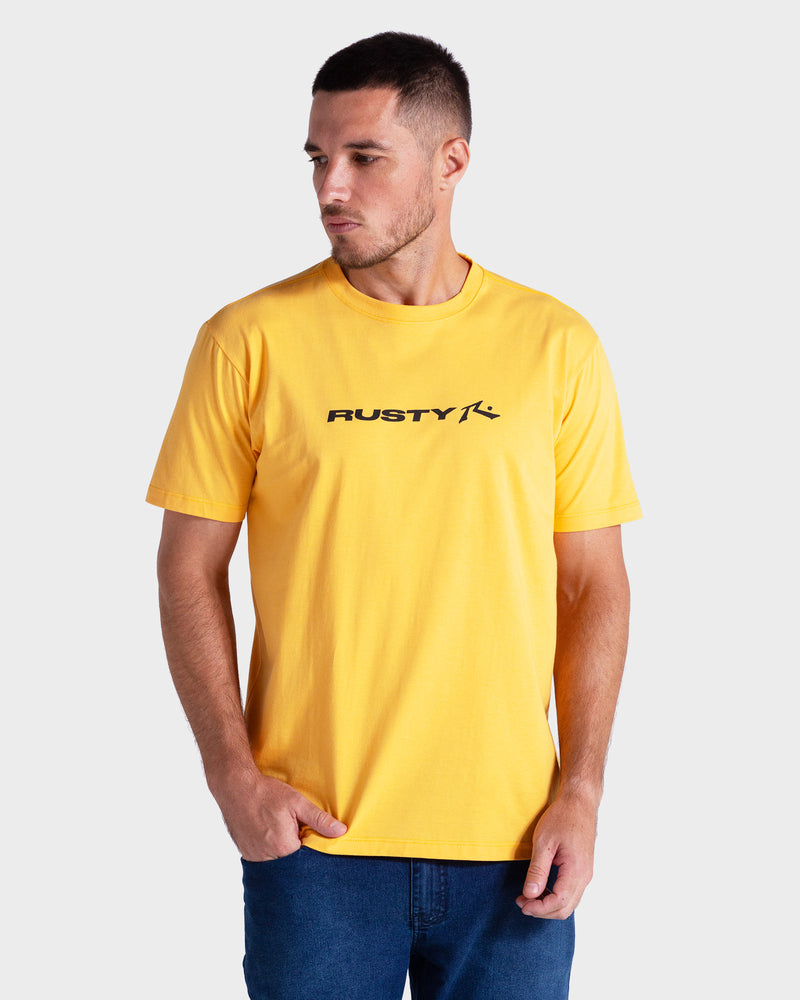 Camiseta Rusty Stick Amarelo