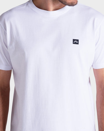 Camiseta Manga Curta Rusty Essential Branca