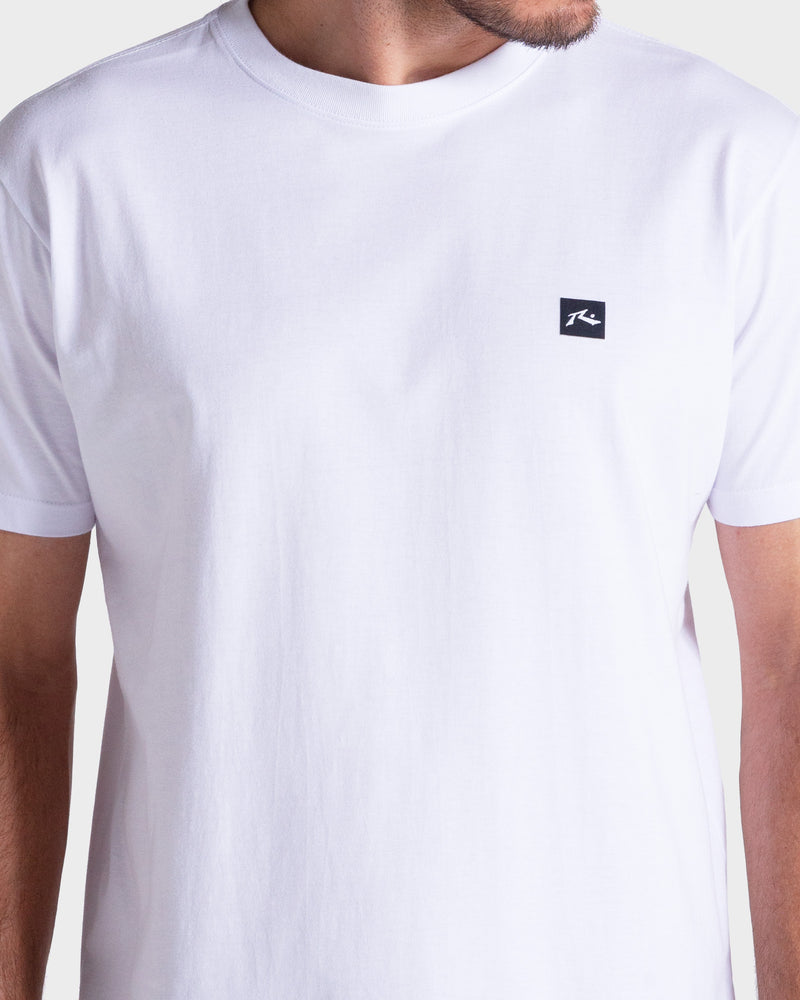 Camiseta Manga Curta Rusty Essential Branca