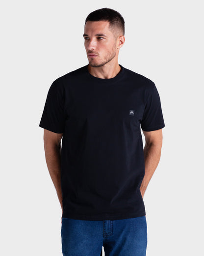 Camiseta Manga Curta Rusty Essential Preta