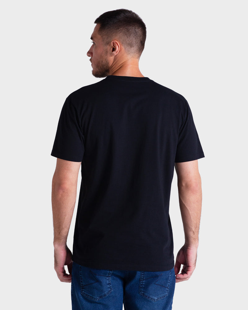 Camiseta Manga Curta Rusty Essential Preta
