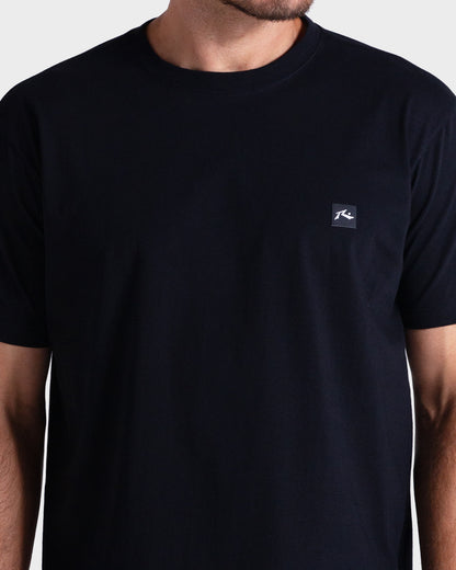 Camiseta Manga Curta Rusty Essential Preta
