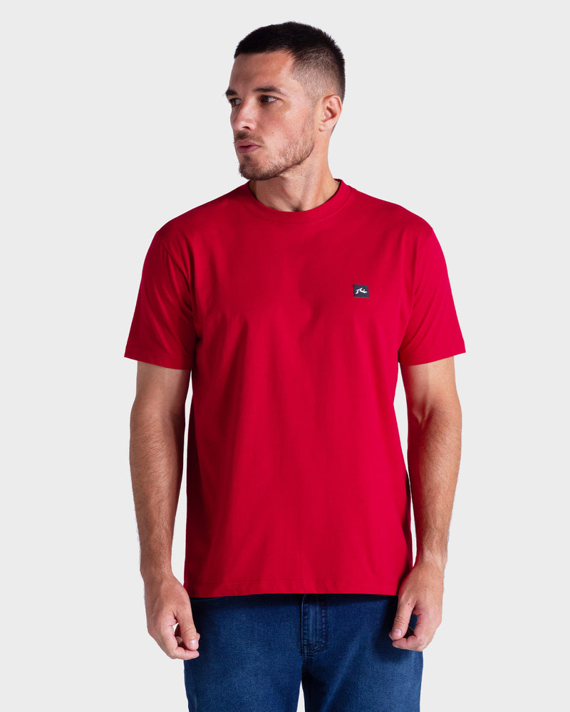 Camiseta Rusty Essential Vermelho