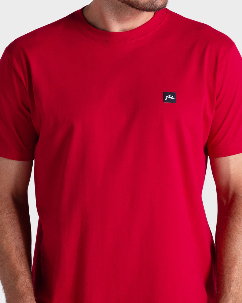 Camiseta Rusty Essential Vermelho