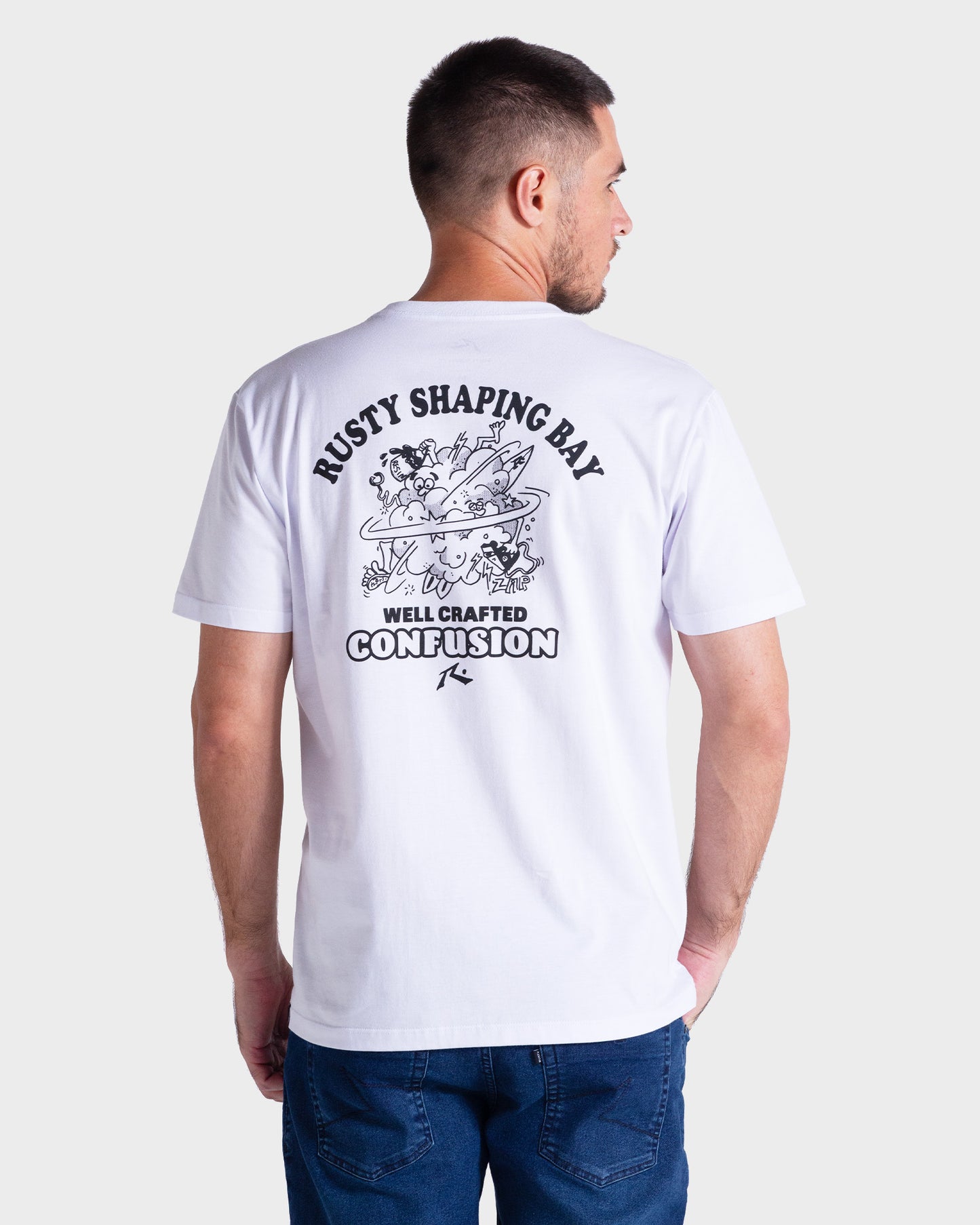 Camiseta Rusty No Shade Branco